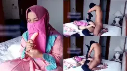 Menggoda Ponakan Berhijab Pink Yang Bergairah