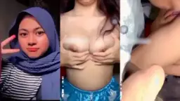 Montok Berhijab, Payudara Bulat Telanjang