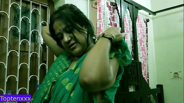 Passionate Encounter: Young Man And Mature Woman Share Intimate Moments With Sensual Hindi Whispers