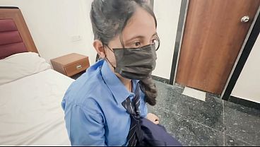 Desi Schoolgirls’ Wild Oyo Fling With Raw Hindi Moans
