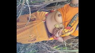 Rural Temptress Unleashes Nature’s Call In The Wild