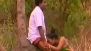 A Savage Healer Receives Oral Pleasure From A Wild Forest Maiden