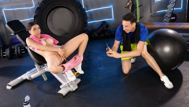 Dripping Desire: A Steamy Gym Encounter