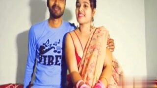 Passionate Newlywed Husband Intimately Embraces His Alluring Bride In A Private Desi Moment