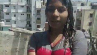Sultry Desi Nipple Peek Balcony Seduction In High Definition