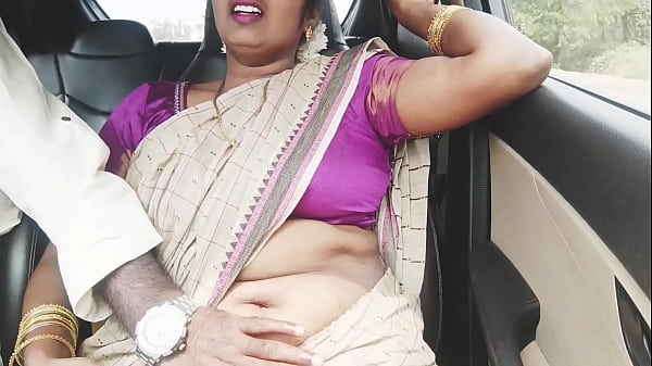 Sultry Indian Aunt Seduces Son-in-law With Steamy Telugu Whispers On A Long, Lust-filled Drive.
