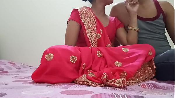 Indian Desi Fresh Married Hot Bhabhi Getting Fucked Doggy Style With Devar, Clear Hindi Moans