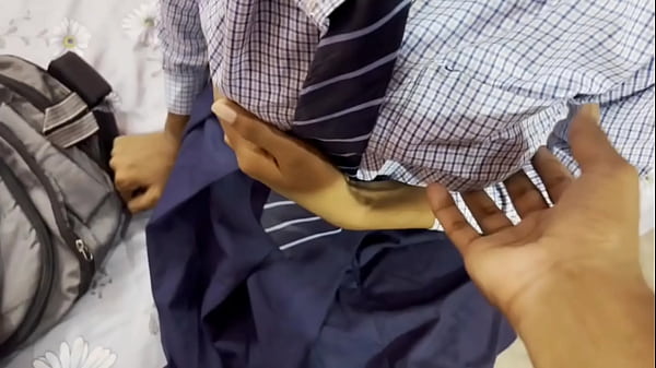 Innocent Desi Schoolgirl’s First Time: Rough Home Encounter With Hindi Whispers