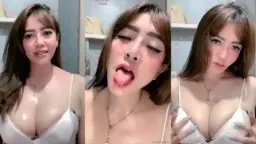 Beeflo Cantik Toge Live Basah Menggoda, Gerakan Liar Bikin Keringat Mengalir, Siap Banjir