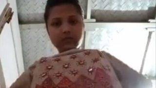 Dehati Slut With Massive Tits Peeling Off Her Clothes