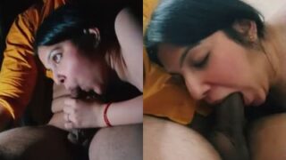 Married Lady Gives Her Lover A Lesson In The Art Of An Indian Blowjob