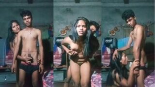 Raw Home Video Of A Young Stud Pounding His Girlfriend’s Tight Cunt