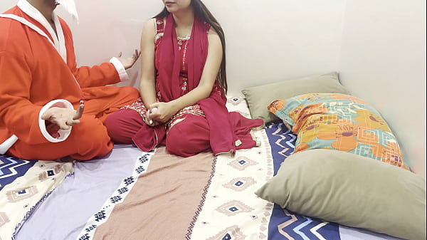 New Year 2026 Ki Raat, Saarabhabhi Ka Dirty Talk Aur Santa Ke Saath Hot Roleplay, Jab Jism Ki Aag Aur Sexy Baatein Milke Horny Kar Dein