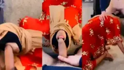 Teman Hijab Cantik Disepong, Pov Hot Bikin Misteri