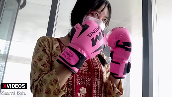 Horny Desi Fighter Girl Punches Like A Pro, Making Me Hard